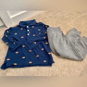 Little Me Baby Football Outfit